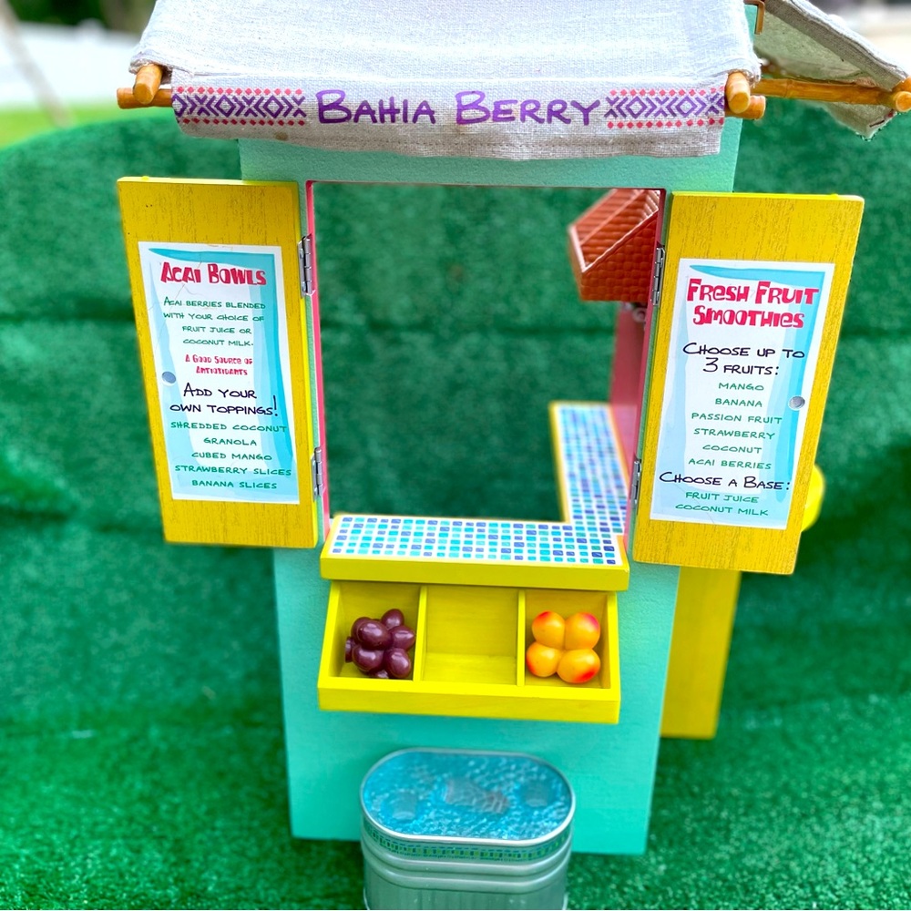 American girl doll fruit stand